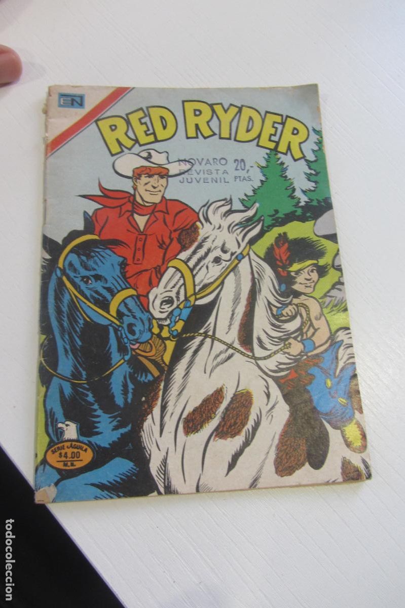 Tebeos: RED RYDER N&ordm; 412 NOVARO SERIE AGUILA ARX20