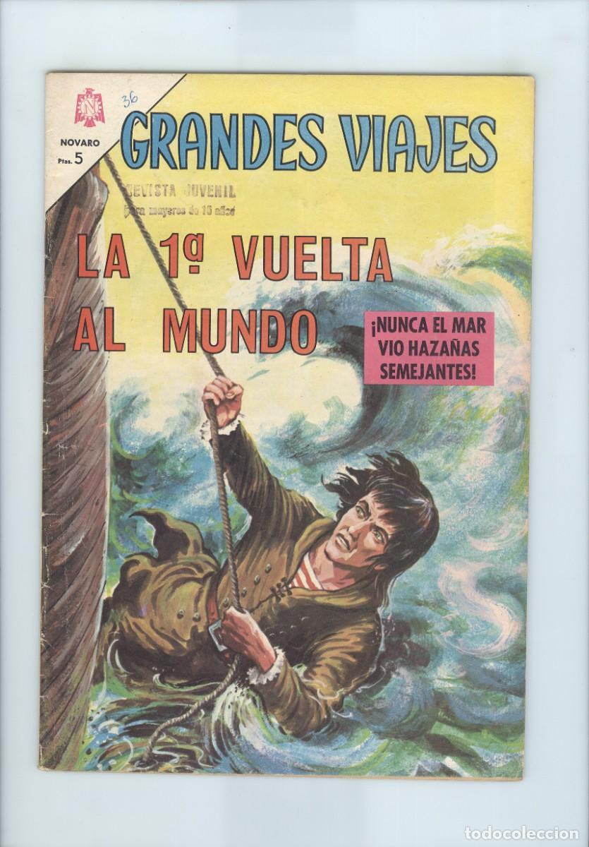 Tebeos: Novaro. Grandes viajes. 36