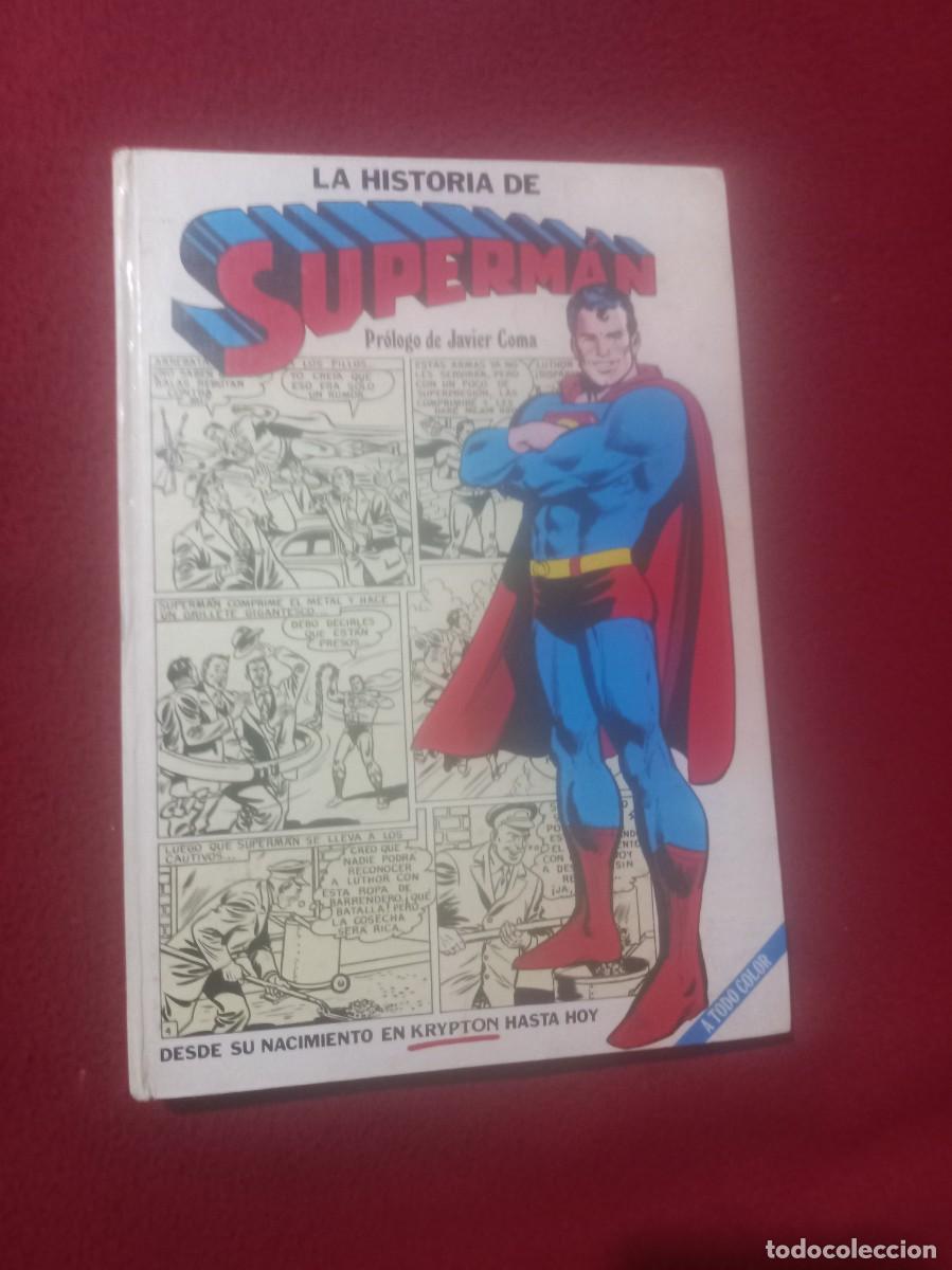Tebeos: LA HISTORIA DE SUPERMAN - J. COMA - CARTONE - Foto 1