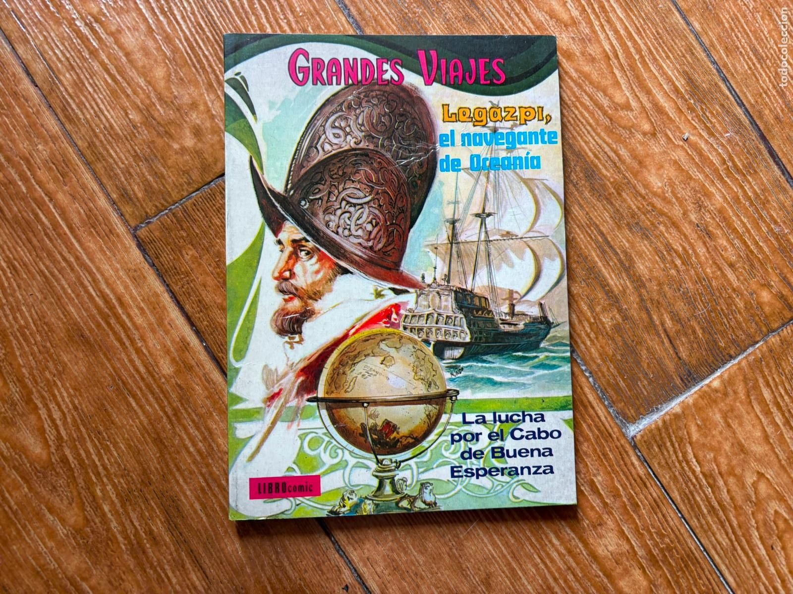 Tebeos: GRANDES VIAJES N&ordm; 6 VI LIBRO COMIC EDITORIAL NOVARO