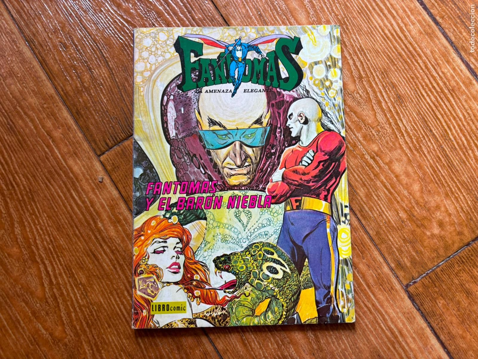 Tebeos: FANTOMAS N&ordm; 4 - LIBRO COMIC NOVARO LIBROCOMIC 1977