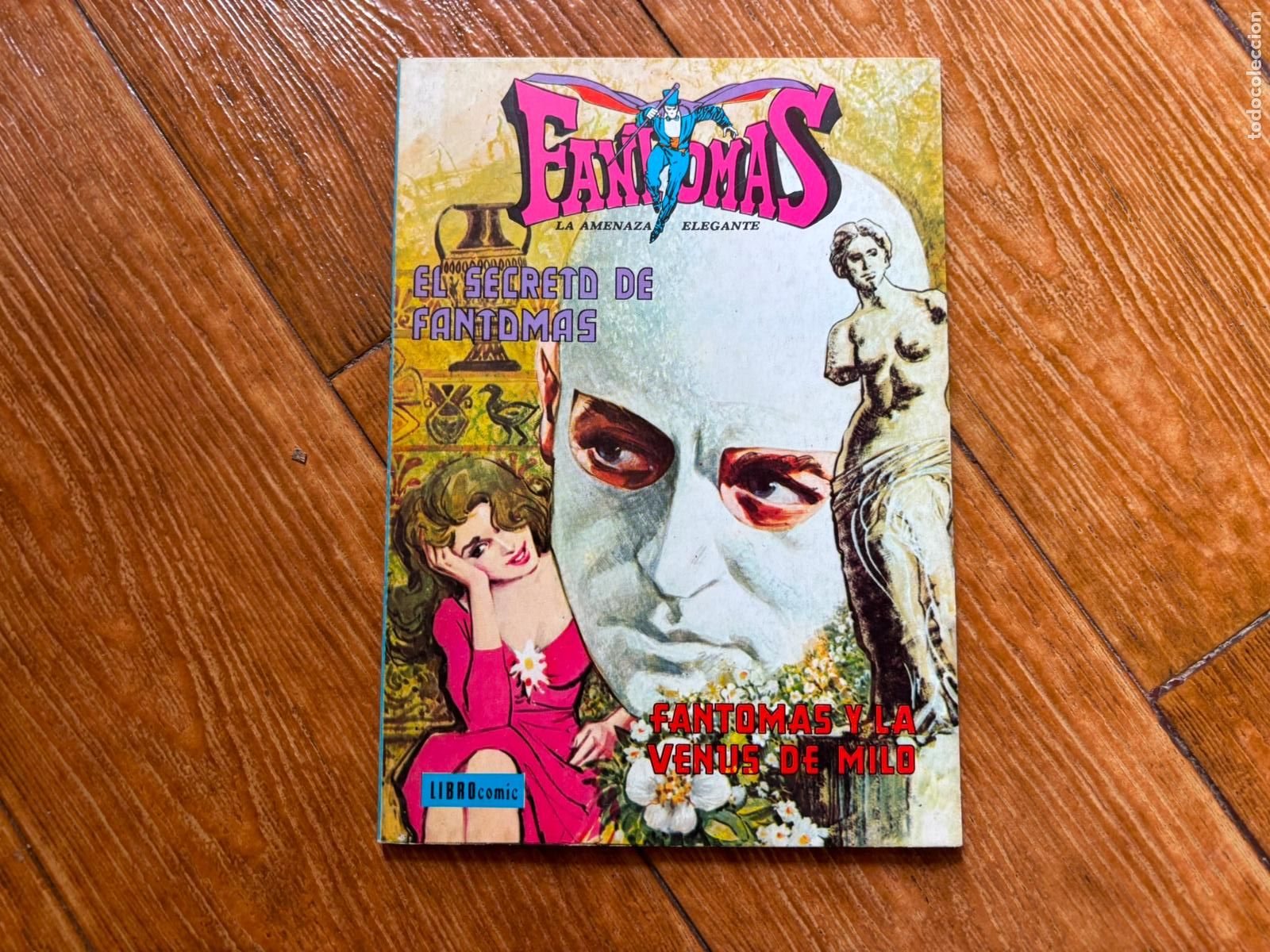 Tebeos: FANTOMAS N&ordm; 3 - LIBRO COMIC NOVARO LIBROCOMIC 1977