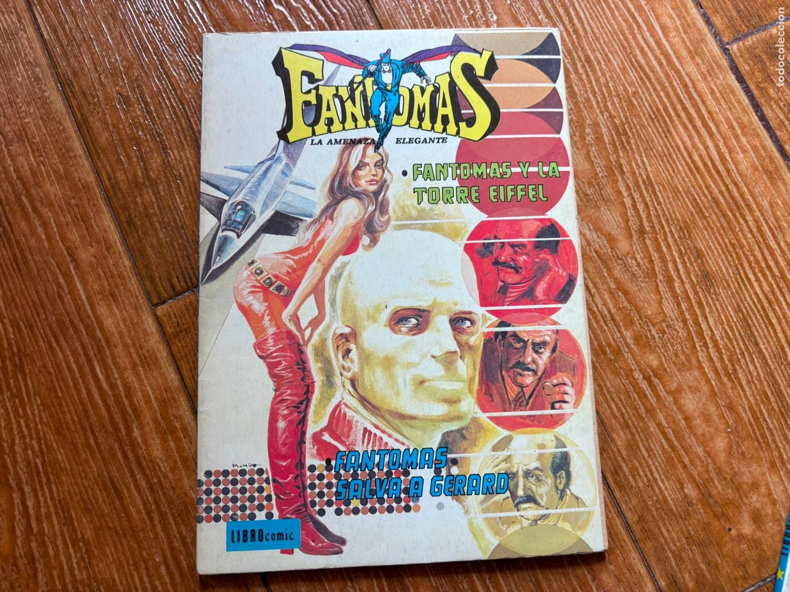 Tebeos: FANTOMAS N&ordm; 8 - LIBRO COMIC NOVARO LIBROCOMIC 1977