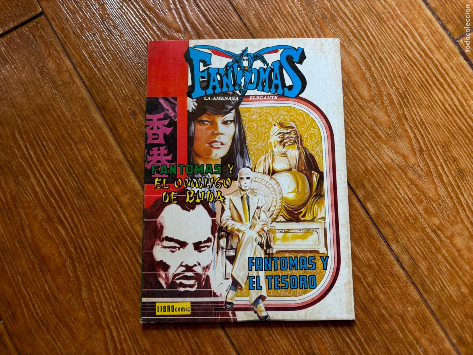 Tebeos: FANTOMAS N&ordm; 6 - LIBRO COMIC NOVARO LIBROCOMIC 1977