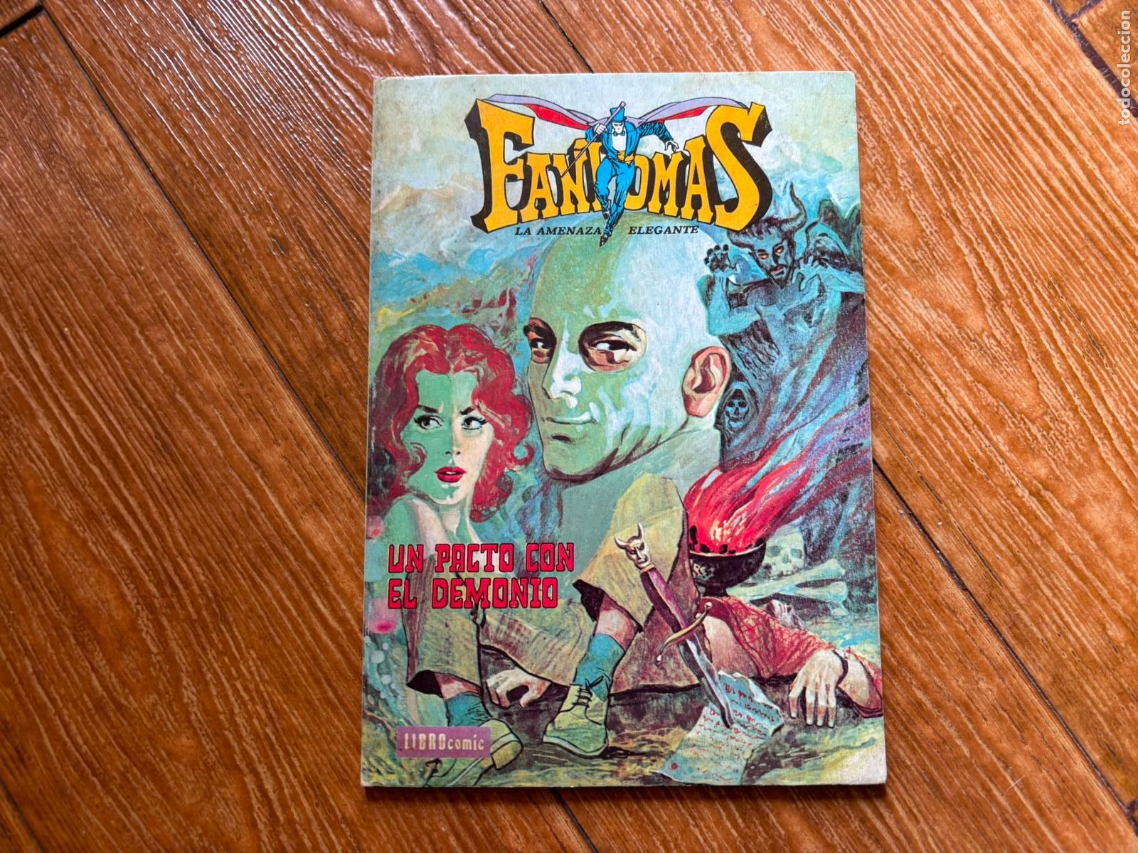 Tebeos: FANTOMAS N&ordm; 1 - LIBRO COMIC NOVARO LIBROCOMIC 1977