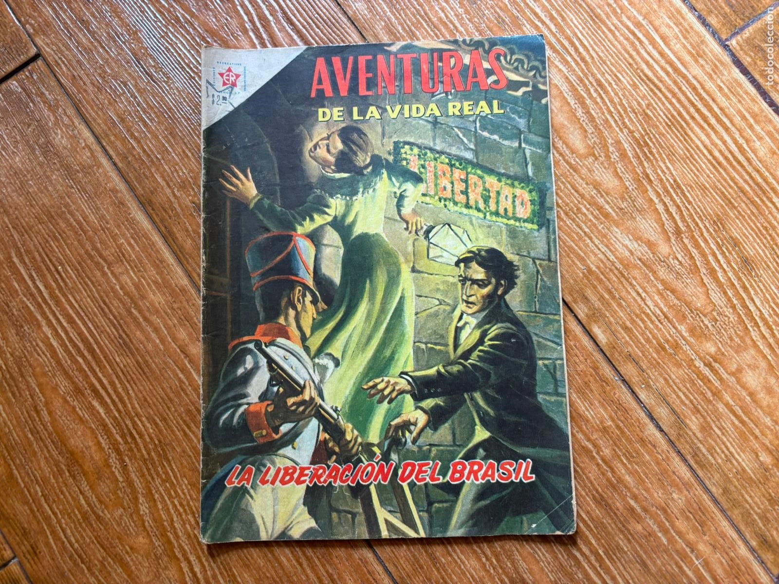 Tebeos: AVENTURAS DE LA VIDA REAL - N&ordm; 27 LA LIBERACION DE BRASIL EDITORIAL NOVARO
