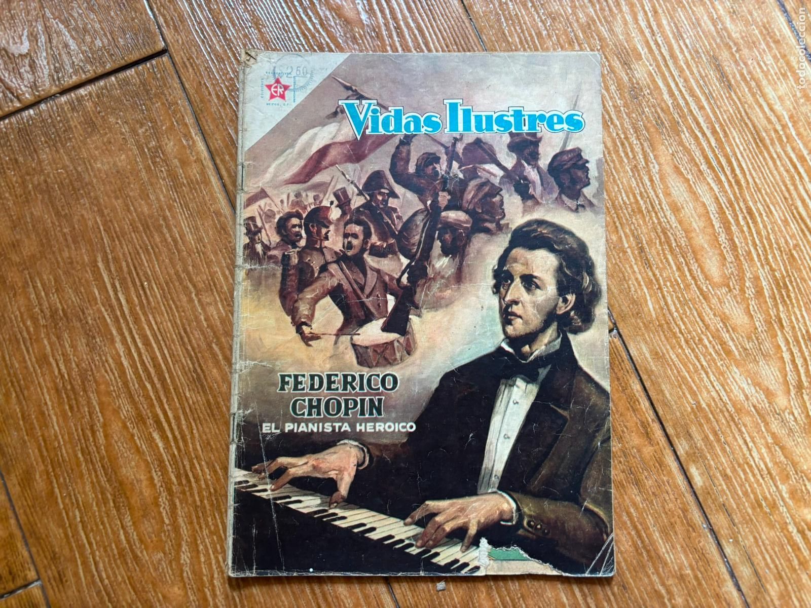 Tebeos: VIDAS ILUSRES N&ordm; 18 FEDERICO CHOPIN EDITORIAL NOVARO