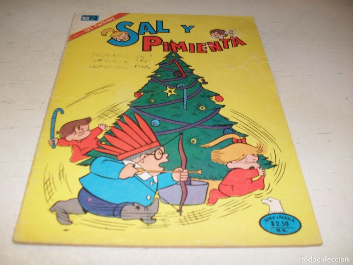 Tebeos: SAL Y PIMIENTA N&ordm; 139,MISTERIOSOS SECRETOS.DE 305,NOVARO,1965