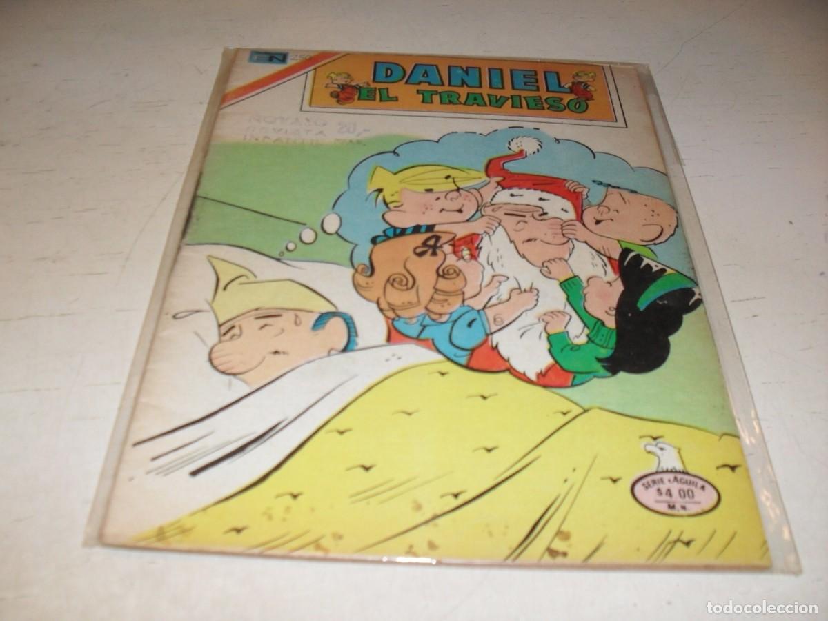 Tebeos: DANIEL EL TRAVIESO N&ordm; 250,DE 376,CON PUBLICIDAD DE GRANJA PLASTIMARX.NOVARO,1964