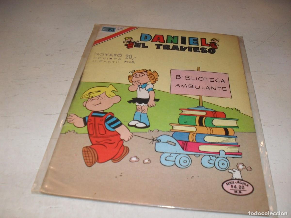 Tebeos: DANIEL EL TRAVIESO N&ordm; 241,DE 376,CON PUBLICIDAD DE RIQUI RICON.NOVARO,1964