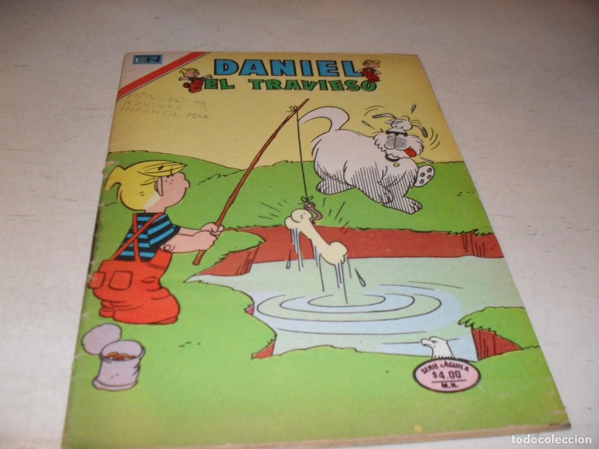 Tebeos: DANIEL EL TRAVIESO N&ordm; 235,DE 376,CON PUBLICIDAD DE RIQUI RINCON.NOVARO,1964