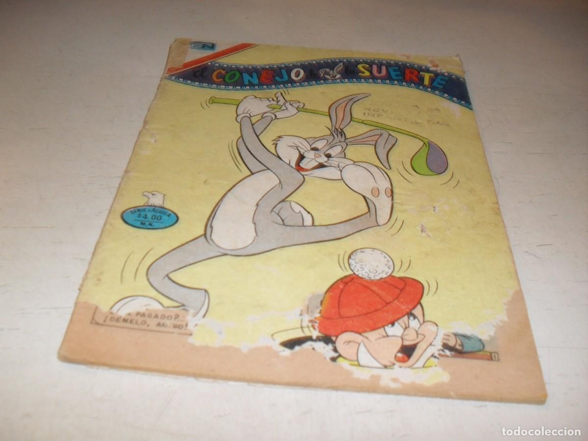 Tebeos: EL CONEJO DE LA SUERTE N&ordm; 542,DE 824,CON PUBLICIDAD DE FIX Y FOXI.NOVARO,1950