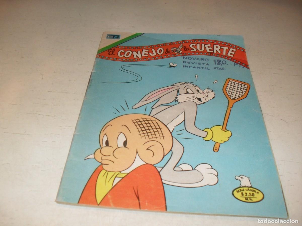 Tebeos: EL CONEJO DE LA SUERTE N&ordm; 480,DE 824,CON PUBLICIDAD DE SUPER RATONI.NOVARO,1950