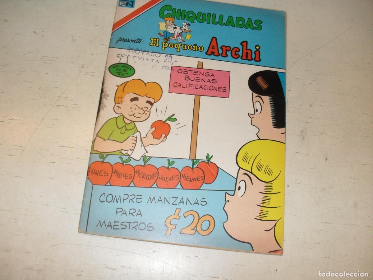 Tebeos: CHIQUILLADAS N&ordm; 568,CON EL PEQUE&Ntilde;O ARCHIE,DE 971.NOVARO,1952