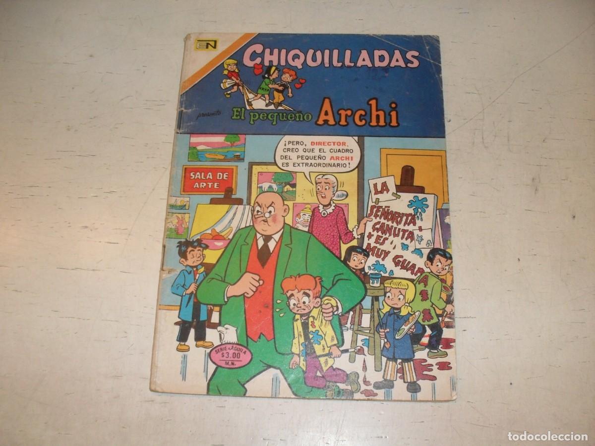 Comics: CHIQUILLADAS N&ordm; 504,CON EL PEQUE&Ntilde;O ARCHIE,DE 971.NOVARO,1952
