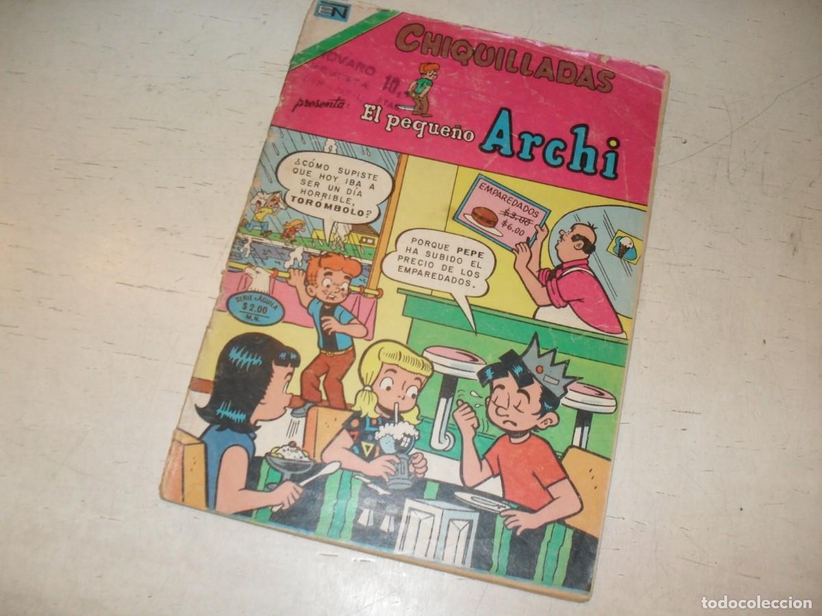 Comics: CHIQUILLADAS N&ordm; 464,CON EL PEQUE&Ntilde;O ARCHIE,DE 971.NOVARO,1952