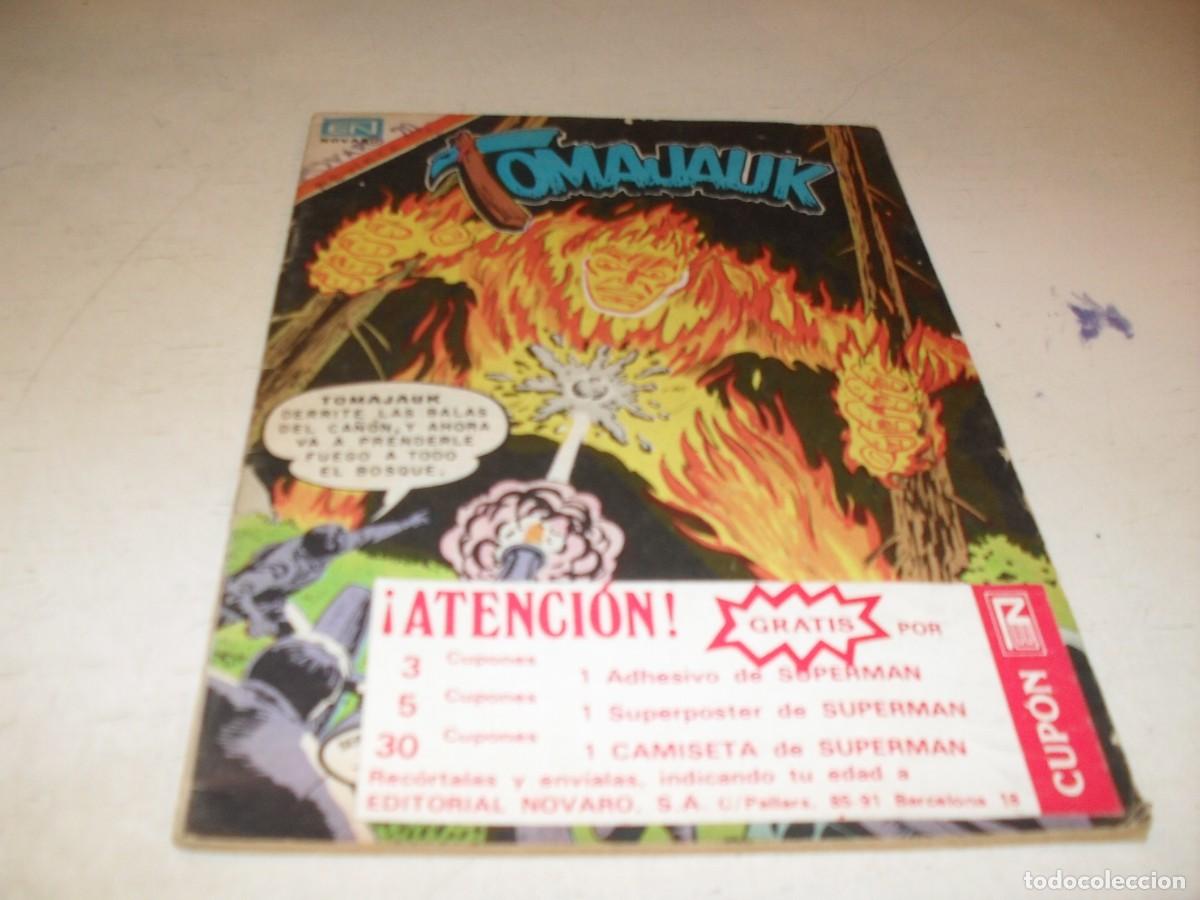 Tebeos: TOMAJAUK N&ordm; 297,ULTIMOS N&ordm;,DE 310,EL PODEROSO GUERRERO DE FUEGO.NOVARO,1955