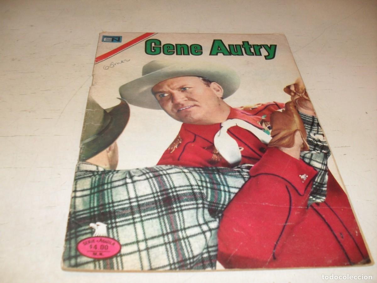 Tebeos: GENE AUTRY N&ordm; 413,ULTIMOS N&ordm;,DE 423,LA CAJA DE JADE.NOVARO,1954