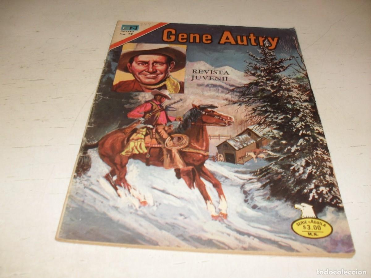 Tebeos: GENE AUTRY N&ordm; 349,DE 423,LA HERENCIA.NOVARO,1954