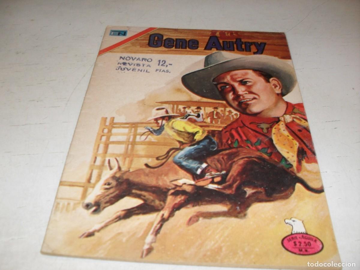 Tebeos: GENE AUTRY N&ordm; 343,DE 423,PELIGRO&iexcl;&iexcl;,INFLAMABLE.NOVARO,1954
