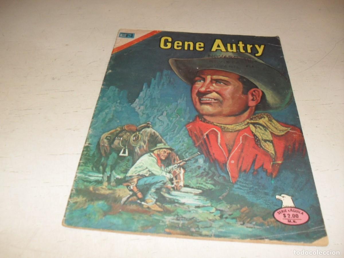 Tebeos: GENE AUTRY N&ordm; 329,DE 423,LAS MISTERIOSAS EVASIONES.NOVARO,1954