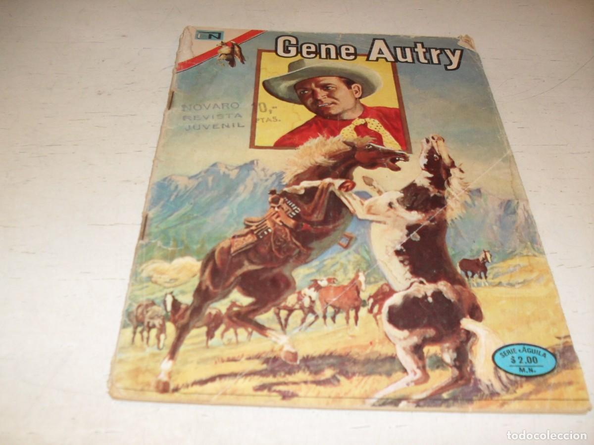Tebeos: GENE AUTRY N&ordm; 323,DE 423,EL TROZO DE TELA.NOVARO,1954
