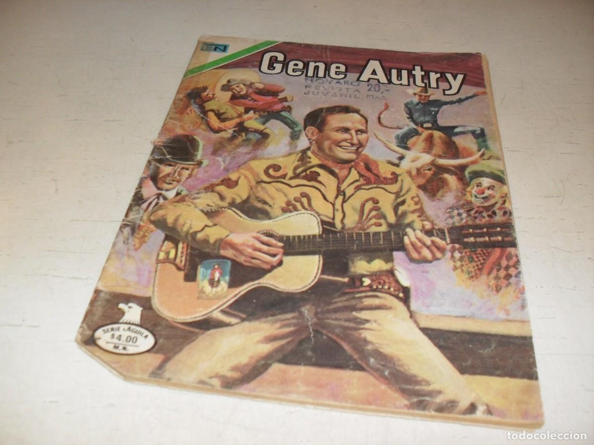 Tebeos: GENE AUTRY N&ordm; 393,DE 423,LOS CUATREROS MISTERIOSOS.NOVARO,1954