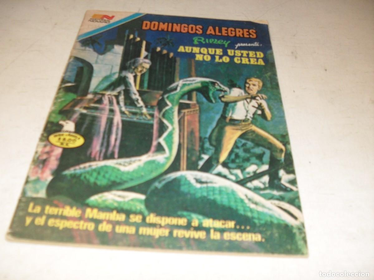 Tebeos: DOMINGOS ALEGRES N&ordm; 1436,N&ordm; DIFICIL,DE 1457,RIPLEY PRESENTA.NOVARO,1954