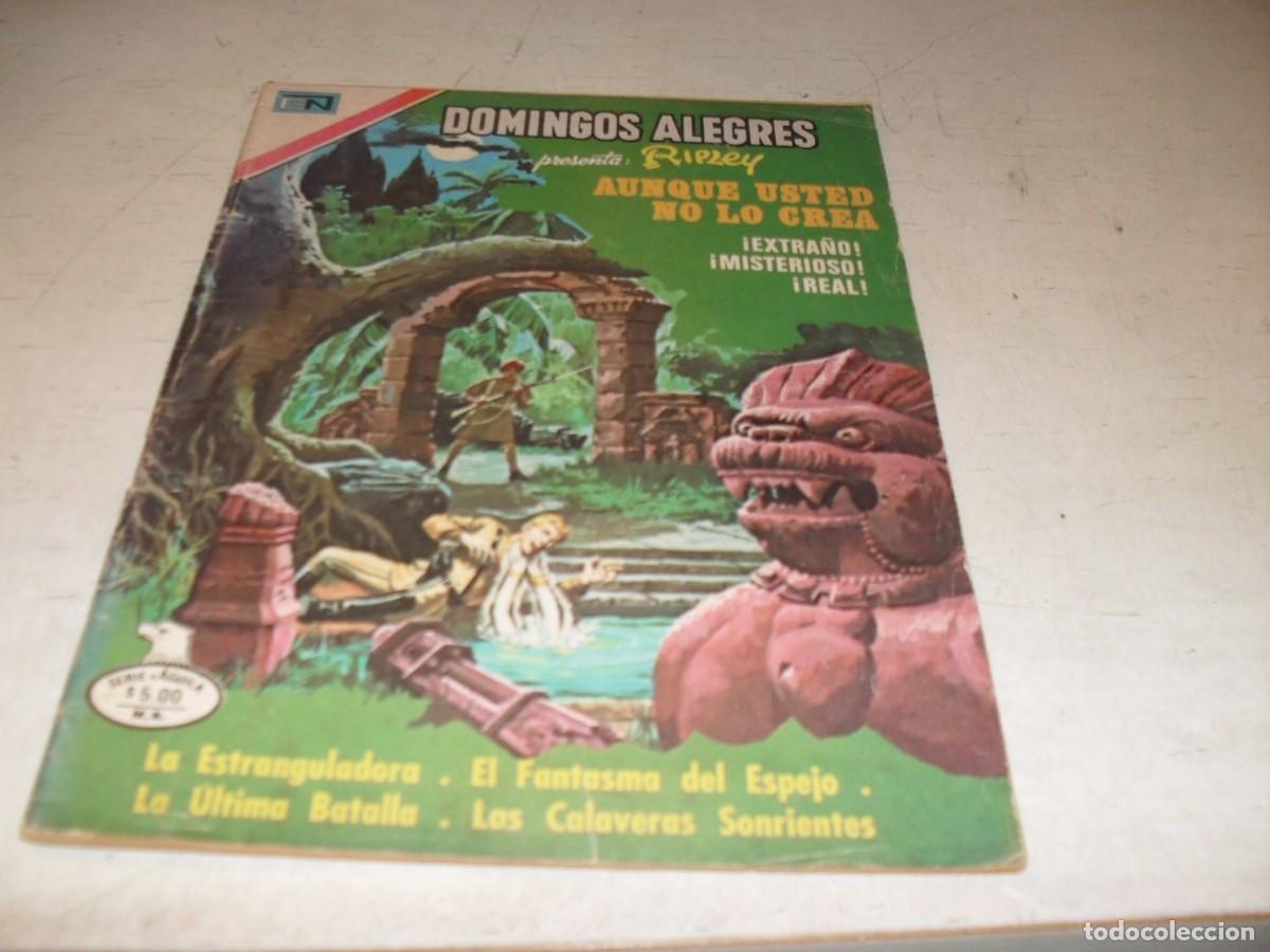 Tebeos: DOMINGOS ALEGRES N&ordm; 1335,N&ordm; DIFICIL,DE 1457,,AUNQUE UD. NO LO CREA.NOVARO,1954