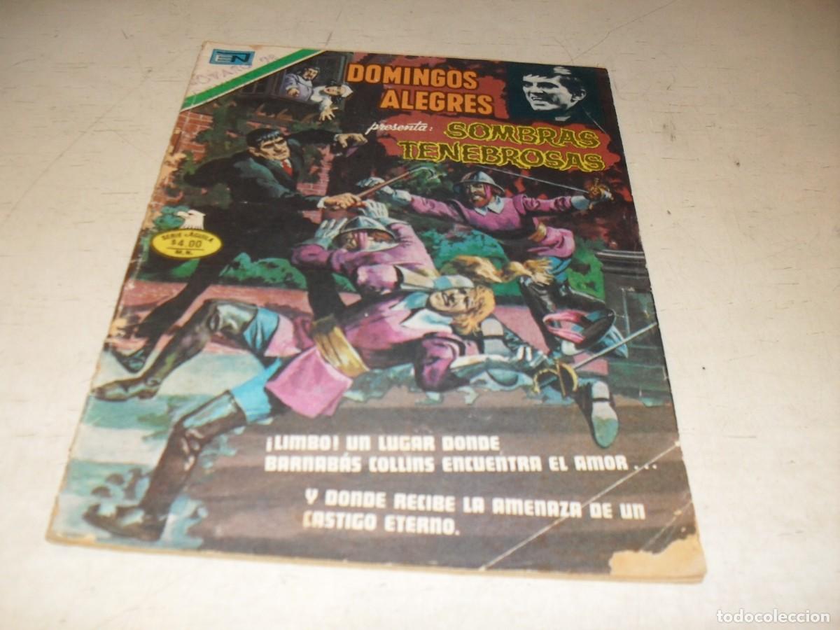 Tebeos: DOMINGOS ALEGRES N&ordm; 1312,DE 1457,SOMBRAS TENEBROSAS(DARK SAHDOWS).NOVARO,1954