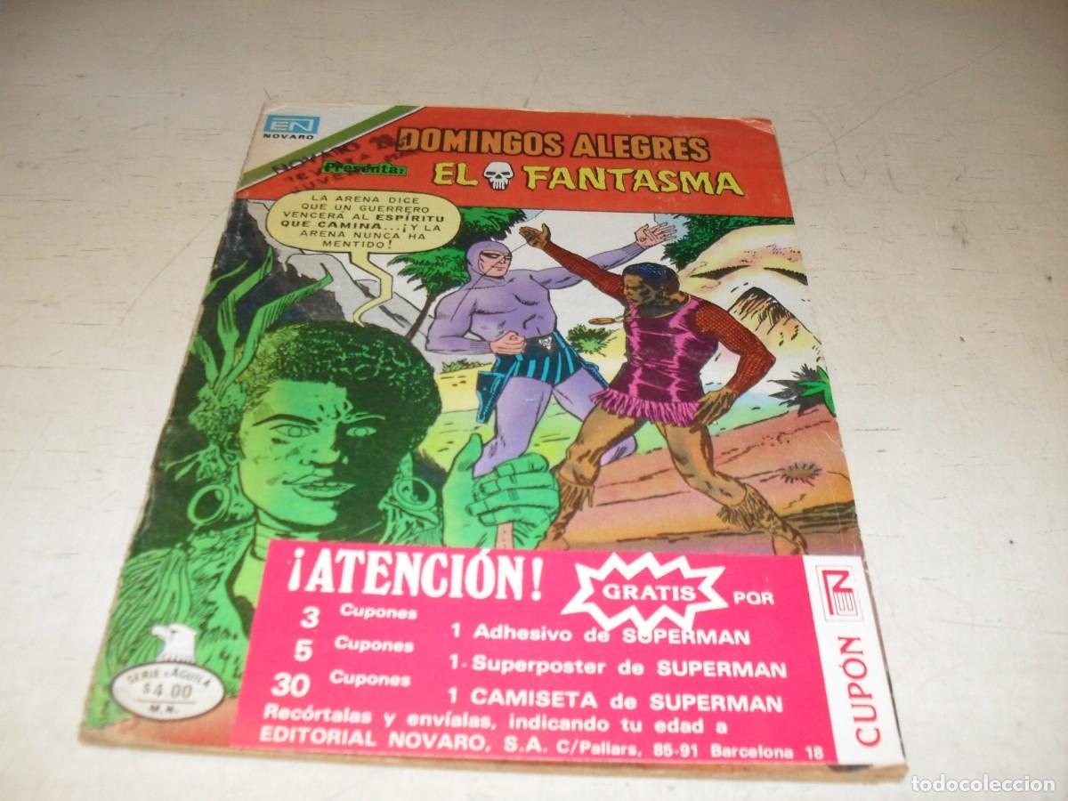 Tebeos: DOMINGOS ALEGRES N&ordm; 1291,DE 1457,EL FANTASMA,NUNCA REEDITADO.NOVARO,1954