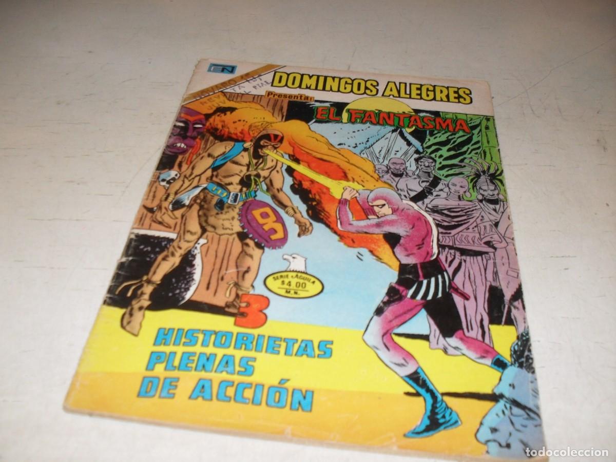 Tebeos: DOMINGOS ALEGRES N&ordm; 1211,DE 1457,EL FANTASMA,NUNCA REEDITADO.NOVARO,1954