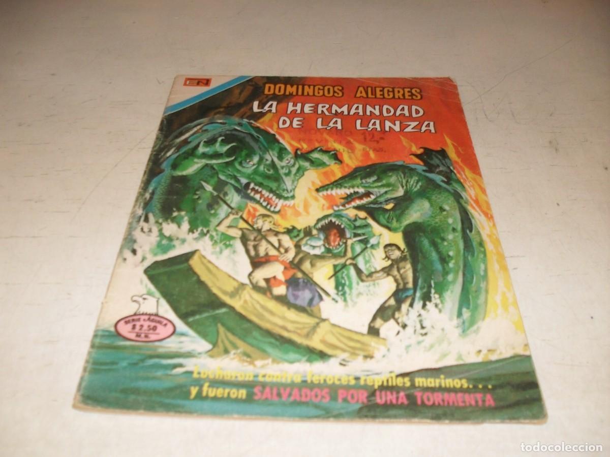 Tebeos: DOMINGOS ALEGRES N&ordm; 1119,DE 1457,LA HERMANDAD DE LA LANZA,NUNCA REEDITADO.NOVARO,1954