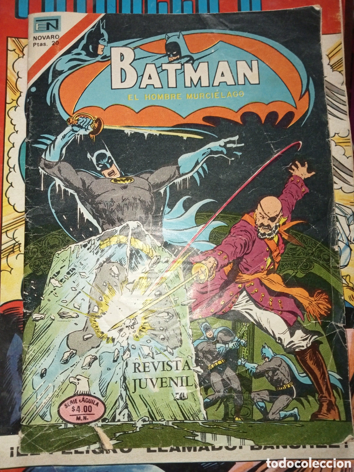 Tebeos: BATMAN EL HOMBRE MURCIELAGO SERIE AGUILA N&ordm; 2-907 - NOVARO