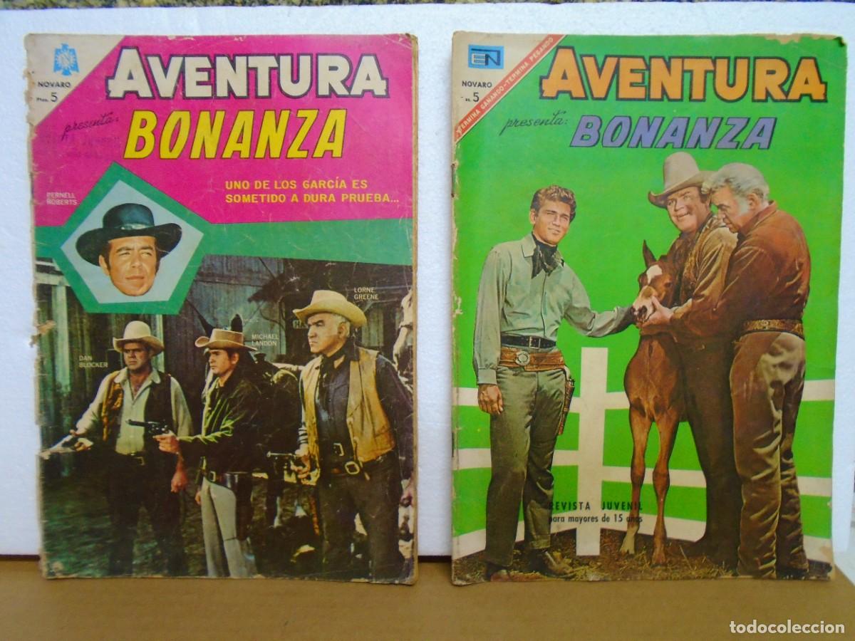 Tebeos: AVENTURA (BONANZA) /EDIT. NOVARO/ N&ordm; 403-503 DE 1965 Y 1967.