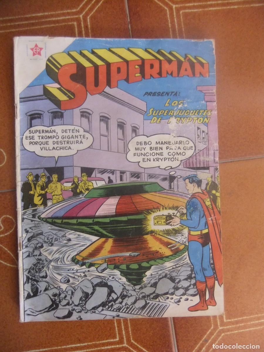 Tebeos: SUPERMAN N&ordm; 182 LOS SUPERJUGUETES DE KRYPTON NOVARO