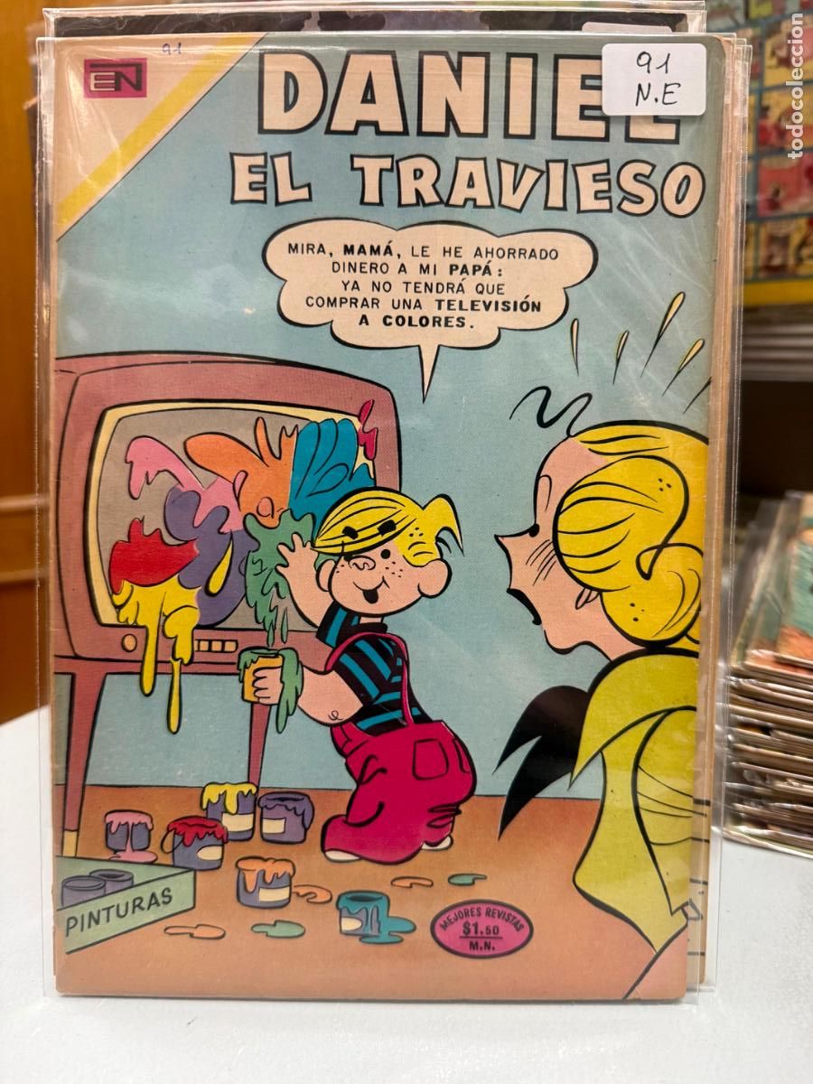 Tebeos: DANIEL EL TRAVIESO EDITORIAL NOVARO NUMERO 91