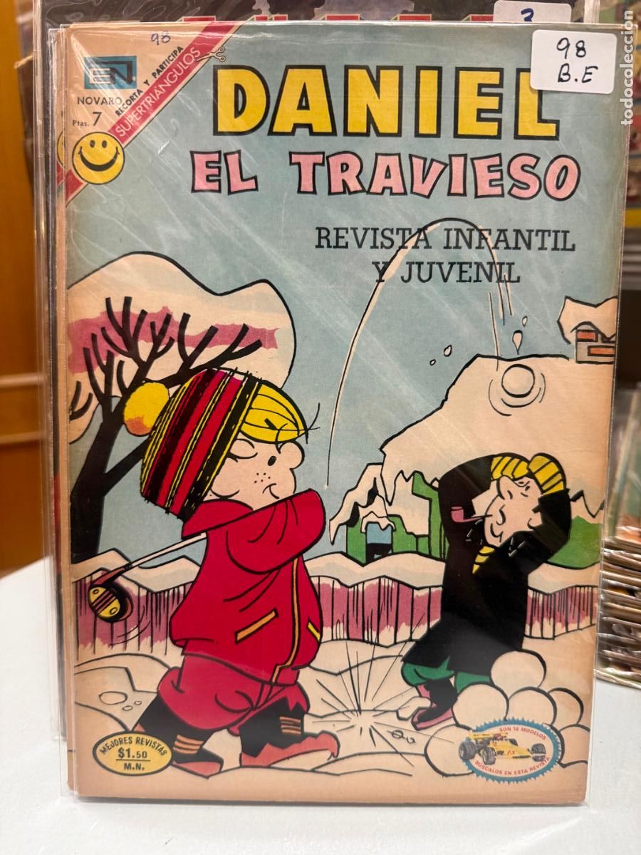 Tebeos: DANIEL EL TRAVIESO EDITORIAL NOVARO NUMERO 98