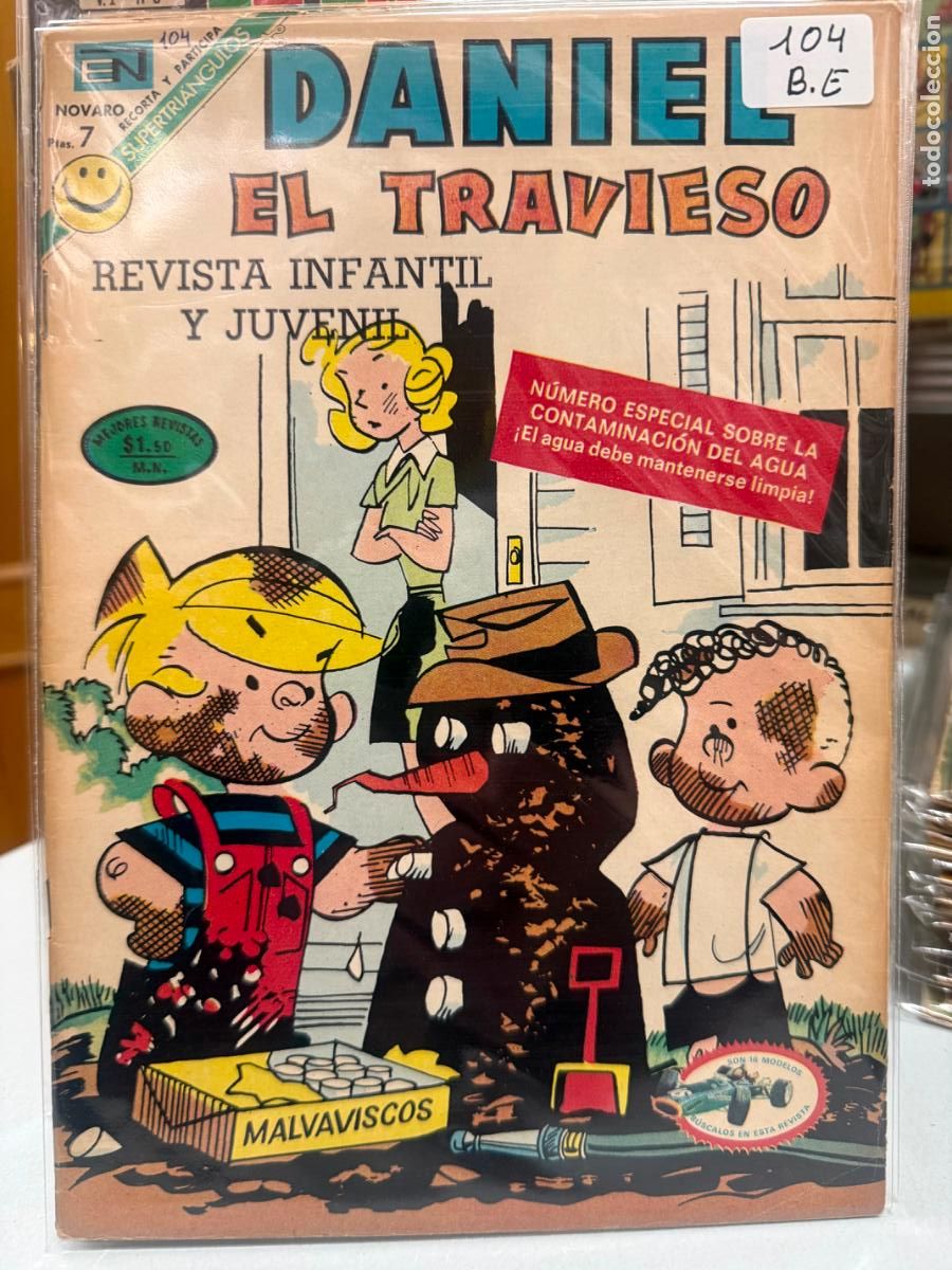 Tebeos: DANIEL EL TRAVIESO EDITORIAL NOVARO NUMERO 104