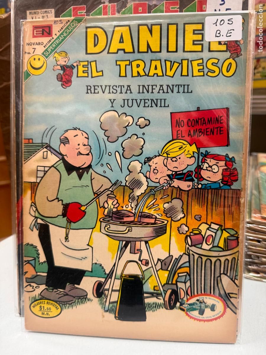 Tebeos: DANIEL EL TRAVIESO EDITORIAL NOVARO NUMERO 105