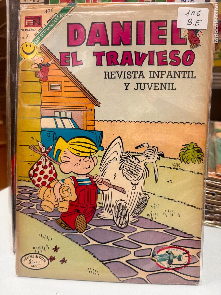 Tebeos: DANIEL EL TRAVIESO EDITORIAL NOVARO NUMERO 106