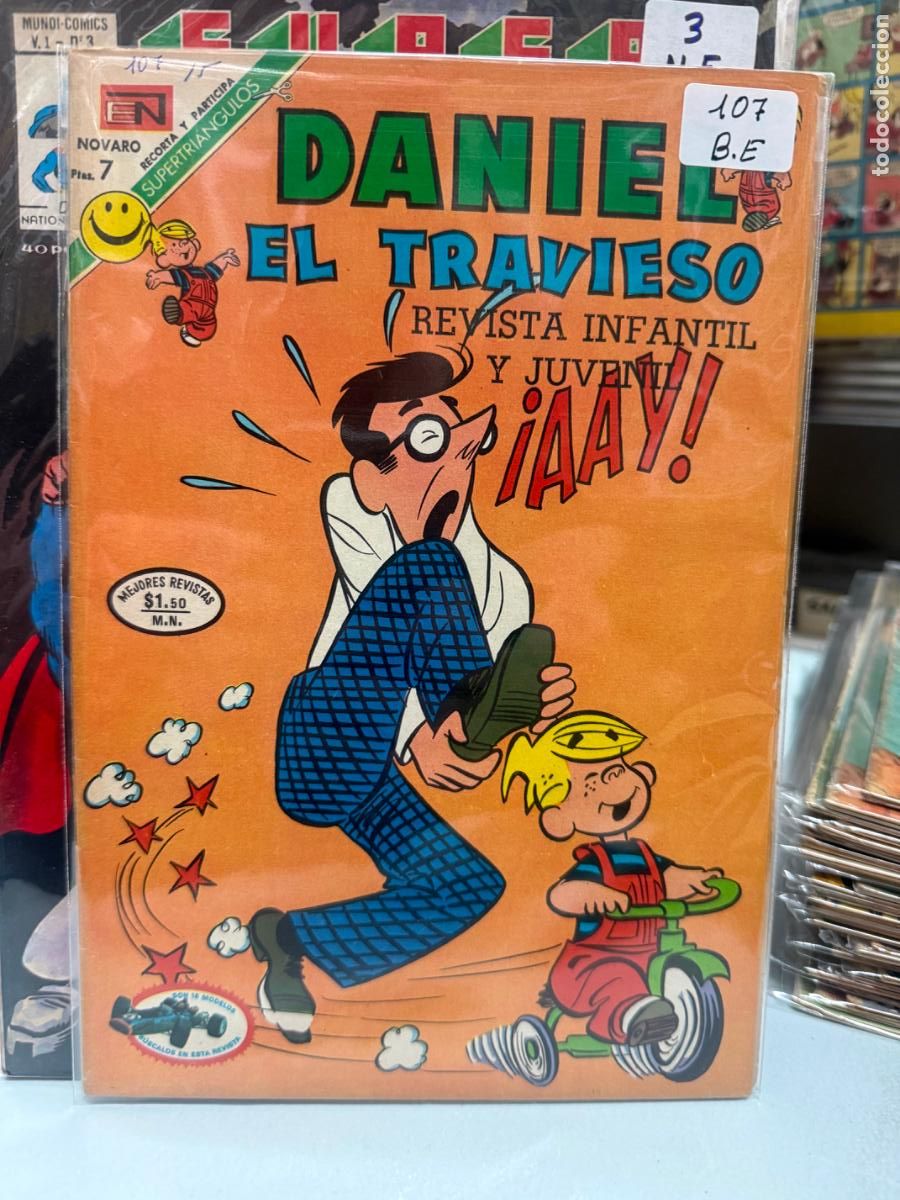 Tebeos: DANIEL EL TRAVIESO EDITORIAL NOVARO NUMERO 107