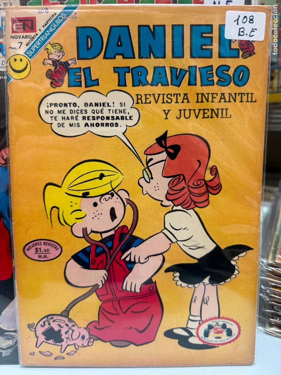 Tebeos: DANIEL EL TRAVIESO EDITORIAL NOVARO NUMERO 108