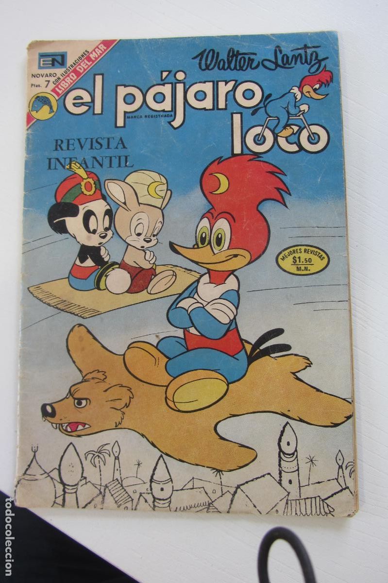 Tebeos: EL P&Aacute;JARO LOCO. N&ordm; 420. WALTER LANTZ. NOVARO. 1973 arx125