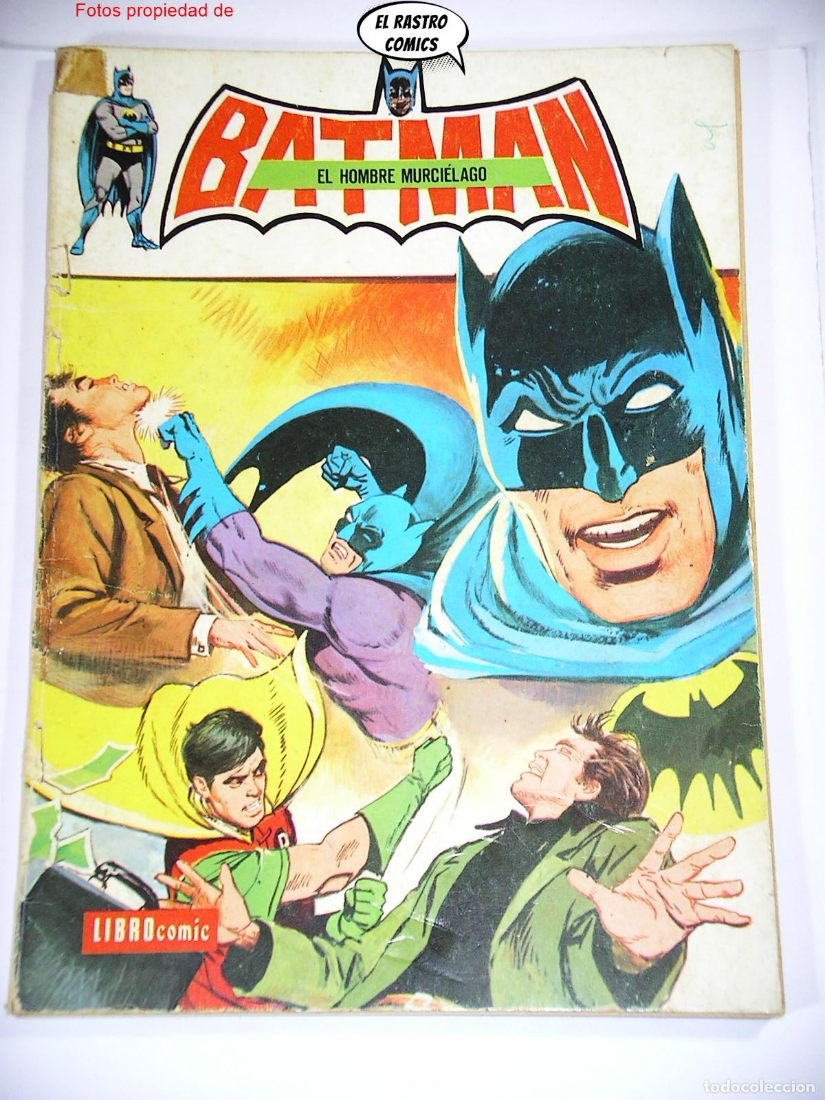 Tebeos: Batman tomo n&ordm; V 5, librocomic, libro comic, Novaro 1977, 6F