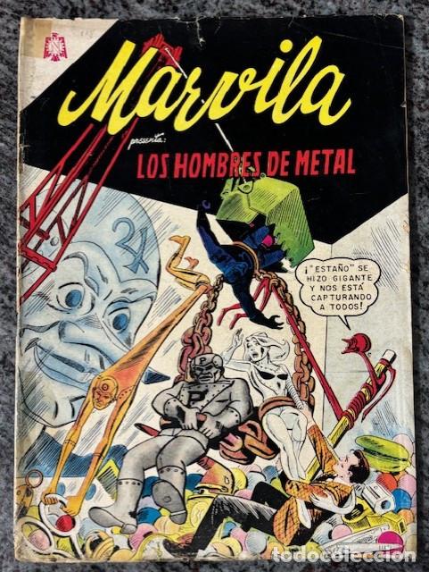 Tebeos: MARVILA (WONDER WOMAN) N&ordm; 118 ED. NOVARO (JULIO 1965). HOMBRES DE METAL (METAL MEN)