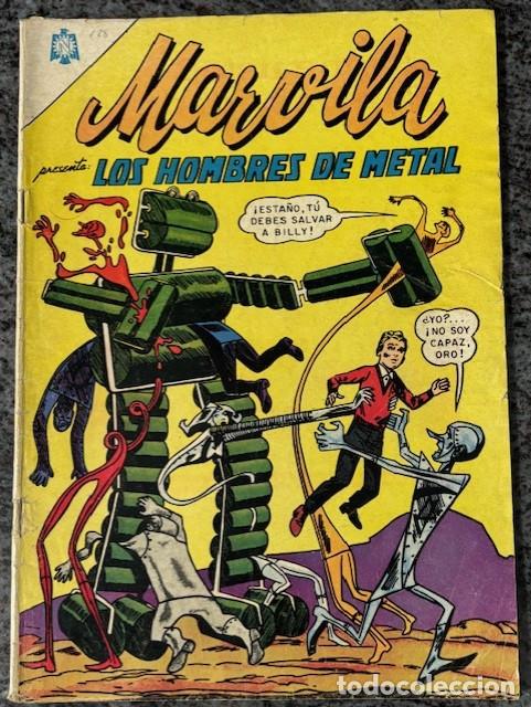 Comics: MARVILA (WONDER WOMAN) N&ordm; 128 ED. NOVARO (MAYO 1966). BUEN ESTADO. HOMBRES DE METAL (METAL MEN)