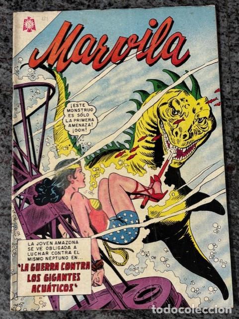 Livros de Banda Desenhada: MARVILA (WONDER WOMAN) N&ordm; 121 ED. NOVARO (OCTUBRE 1965). BUEN ESTADO