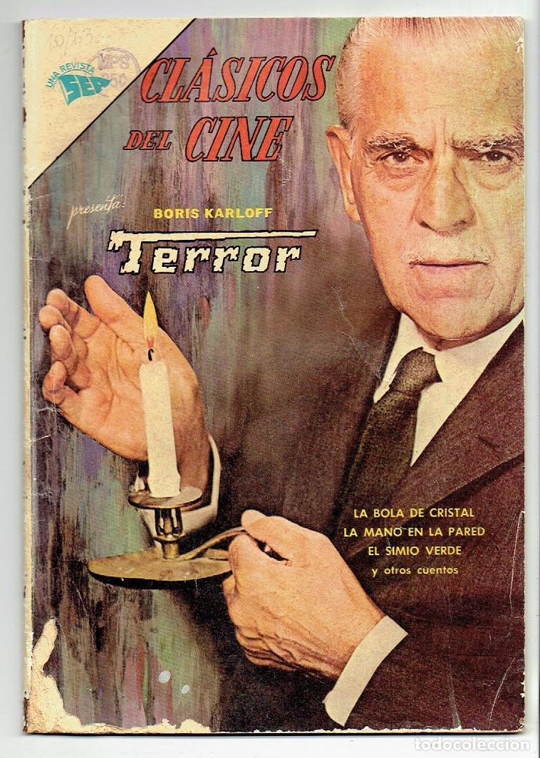 Tebeos: Boris Karloff Thriller #1 Gold Key Terror Cl&aacute;sicos de Cine Extraordinario Novaro Octubre 1963