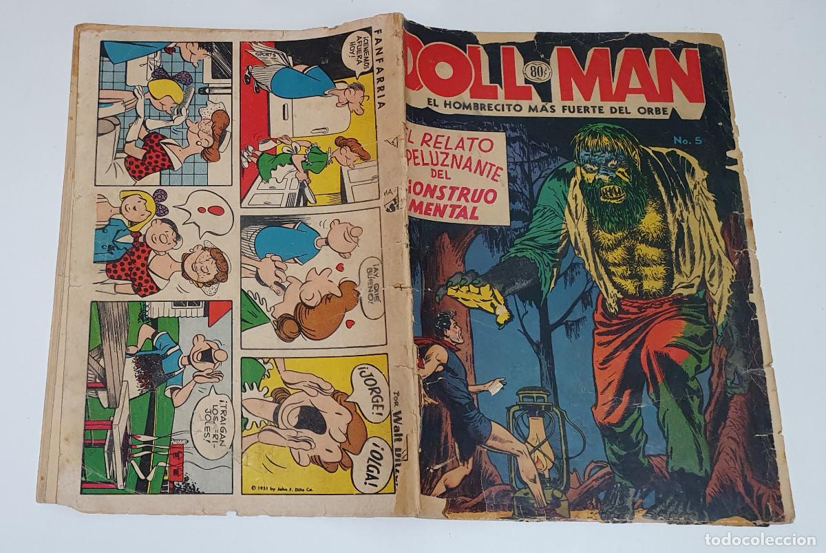 Tebeos: Doll-Man 5 Super Raro Similar a La Prensa Imposible de hallar en cualquier condici&oacute;n